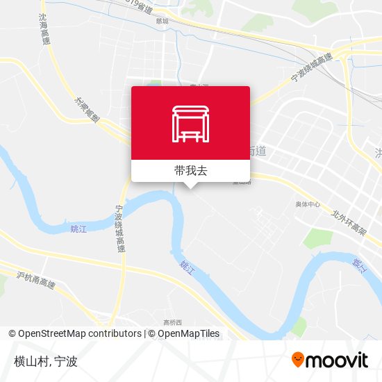 横山村地图