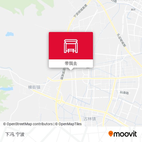 下冯地图