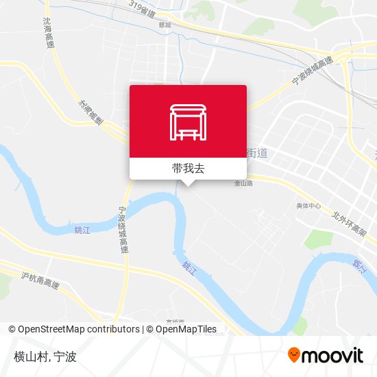 横山村地图