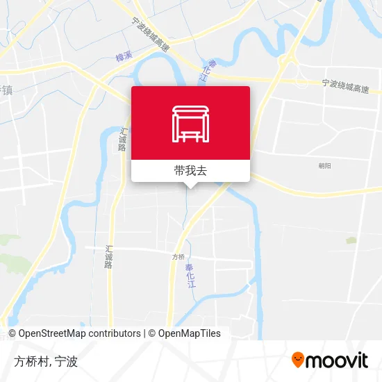 方桥村地图