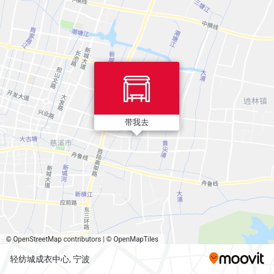 轻纺城成衣中心地图