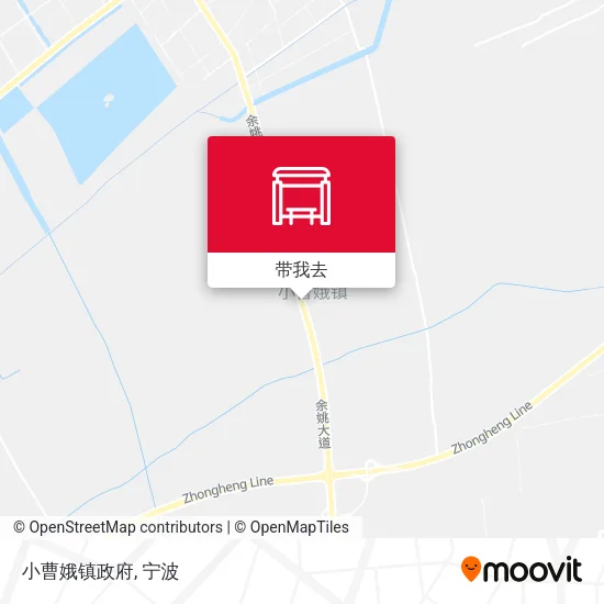 小曹娥镇政府地图