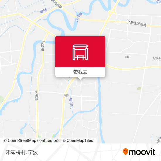 禾家桥村地图