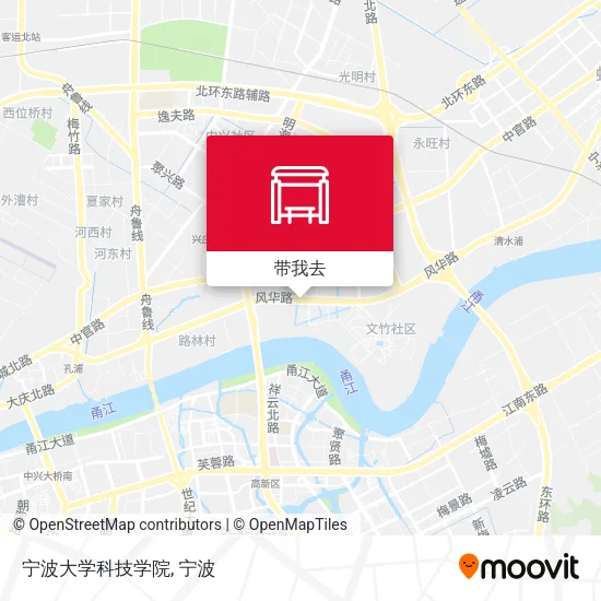 宁波大学科技学院地图