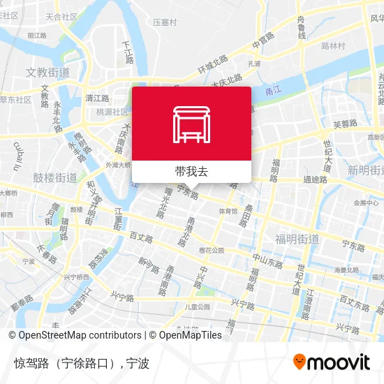 惊驾路（宁徐路口）地图