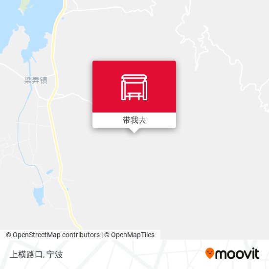上横路口地图