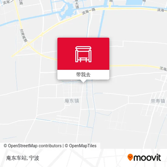 庵东车站地图