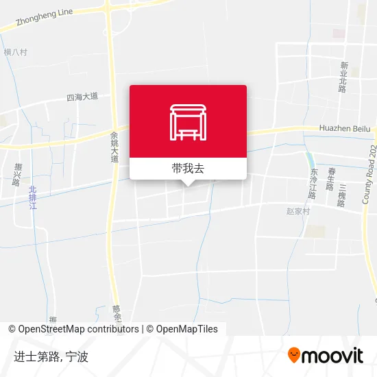 进士第路地图