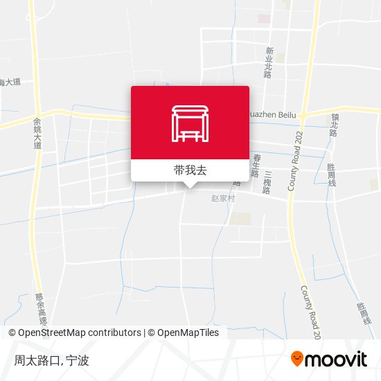 周太路口地图