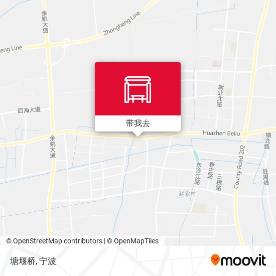 塘堰桥地图