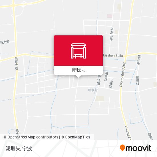 泥堰头地图