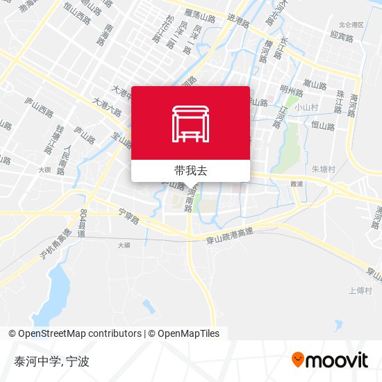 泰河中学地图