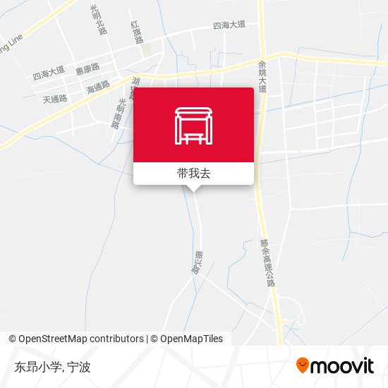 东昻小学地图