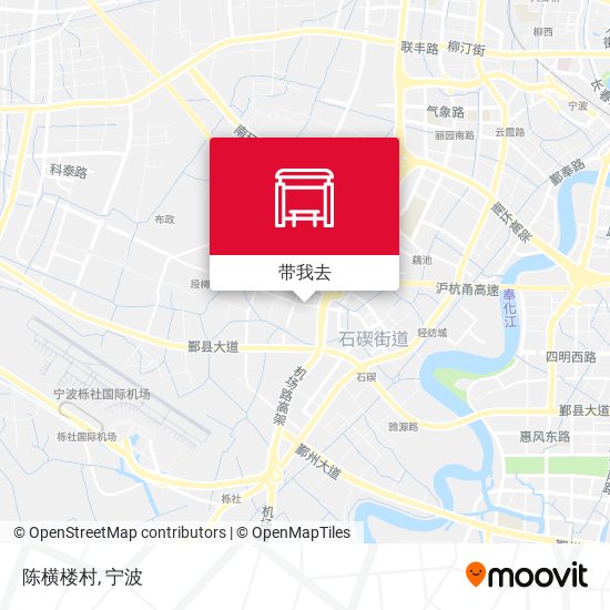 陈横楼村地图