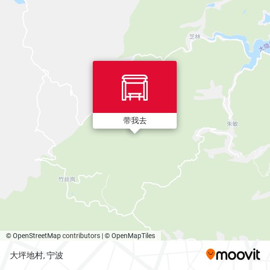 大坪地村地图