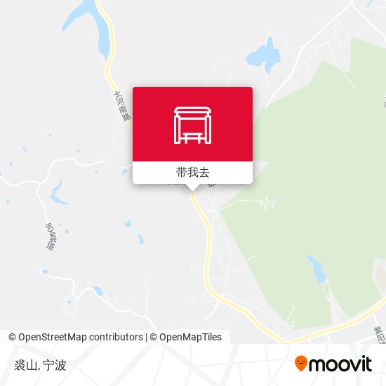 裘山地图