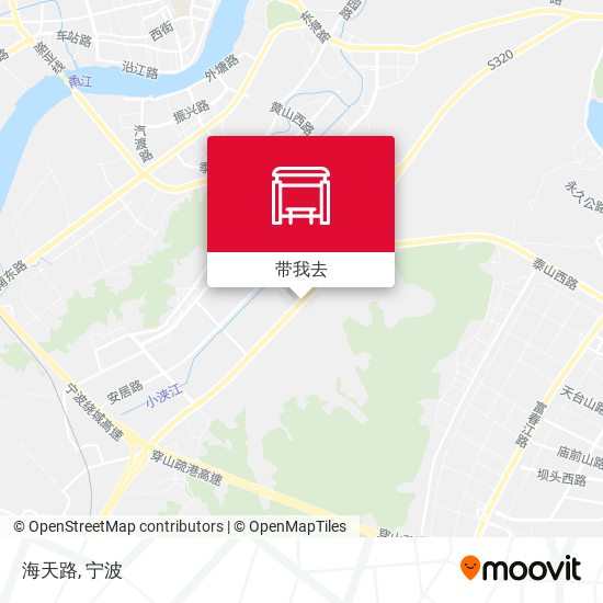 海天路地图