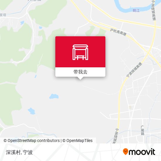 深溪村地图