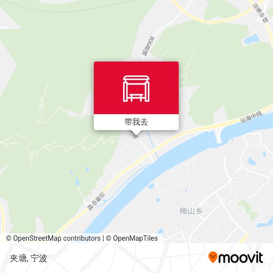 夹塘地图
