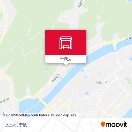 上王村地图