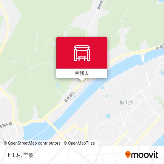 上王村地图