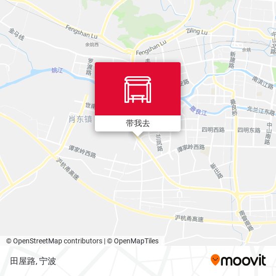 田屋路地图