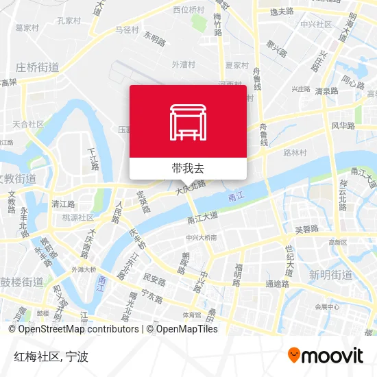 红梅社区地图