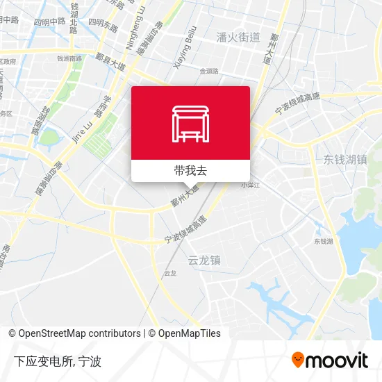 下应变电所地图