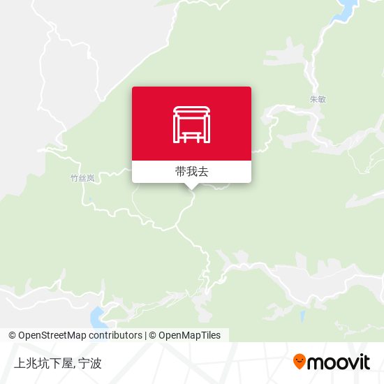 上兆坑下屋地图