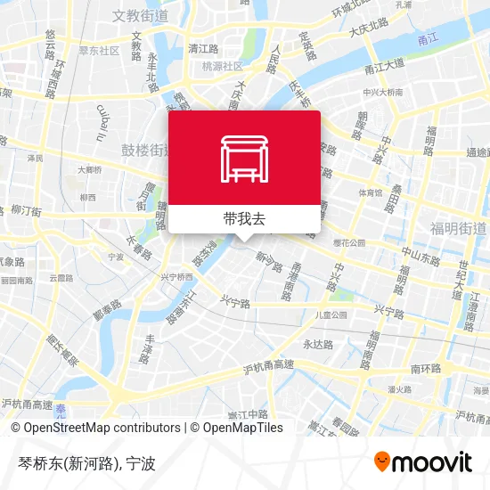 琴桥东(新河路)地图