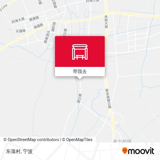 东蒲村地图
