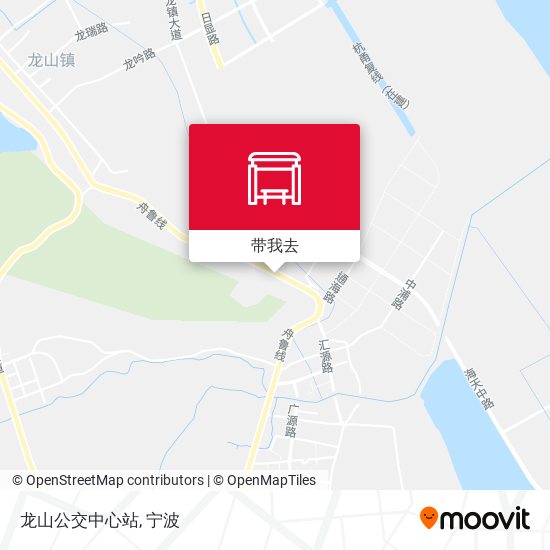 龙山公交中心站地图