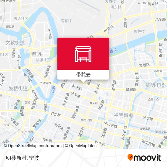 明楼新村地图