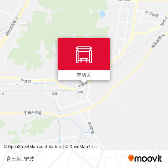育王站地图