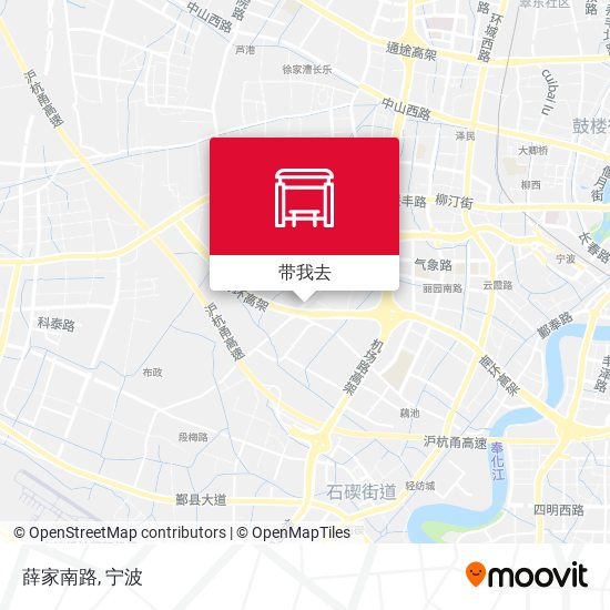 薛家南路地图