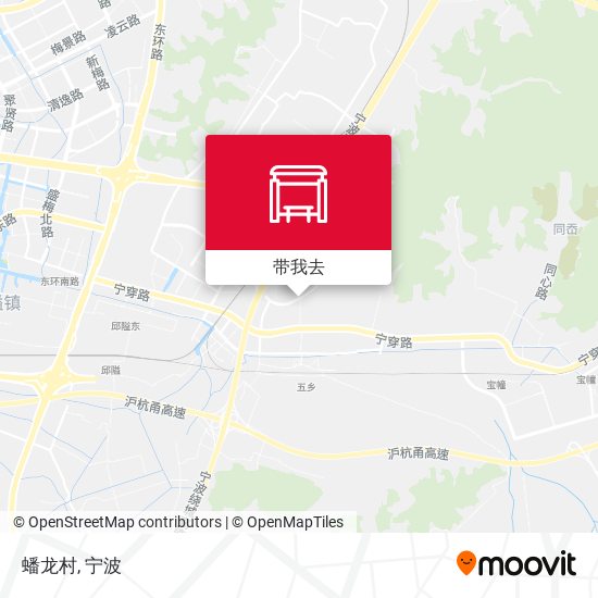 蟠龙村地图