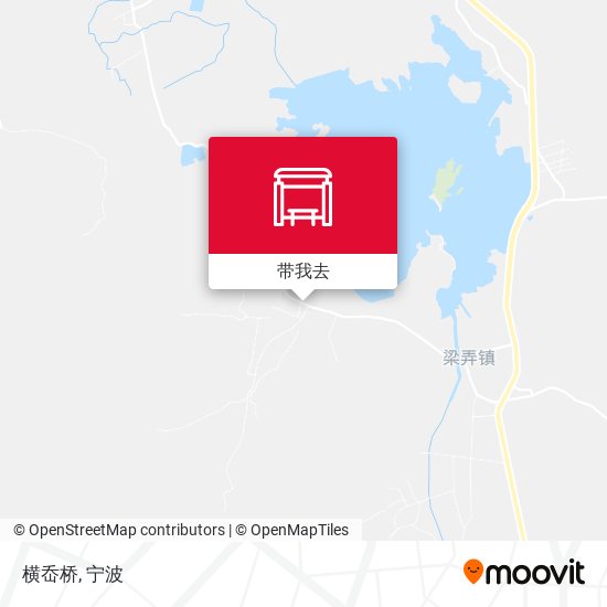 横岙桥地图