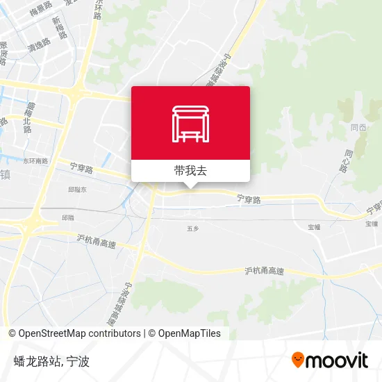 蟠龙路站地图