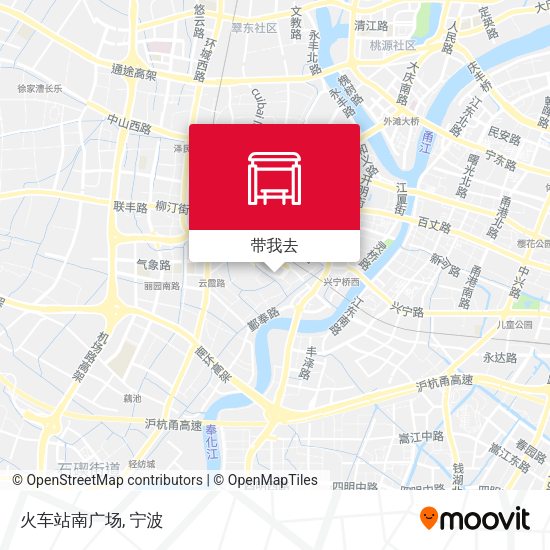 火车站南广场地图