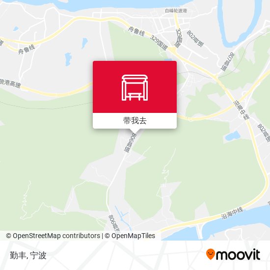 勤丰地图