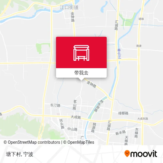 塘下村地图