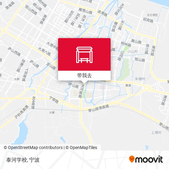 泰河学校地图