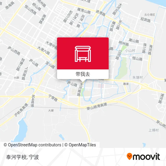 泰河学校地图