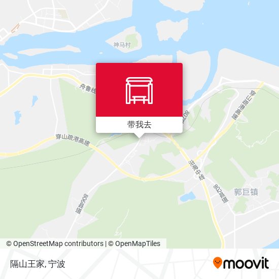 隔山王家地图
