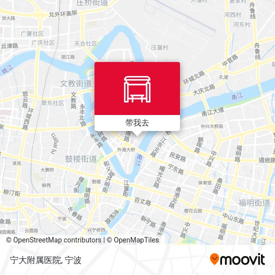 宁大附属医院地图