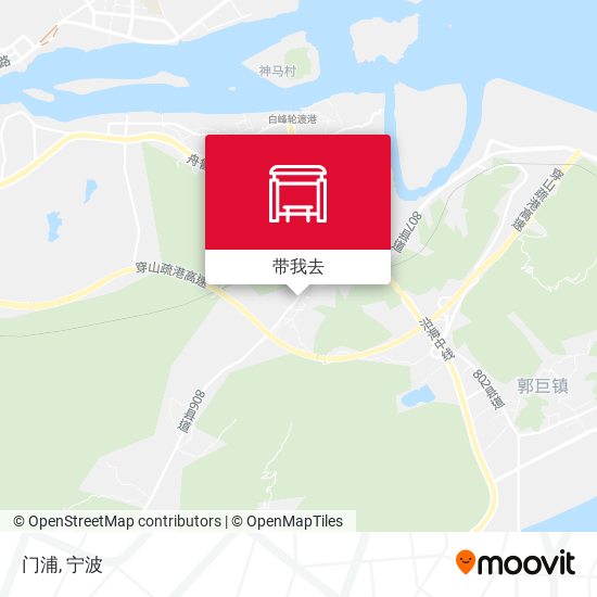 门浦地图