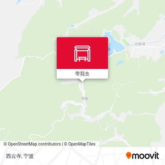 西云寺地图