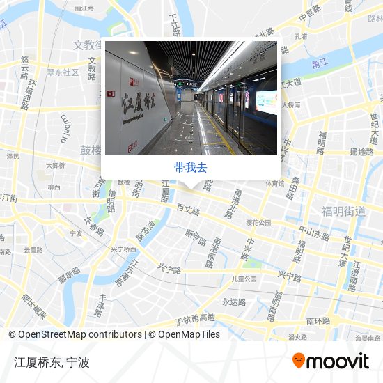 江厦桥东地图