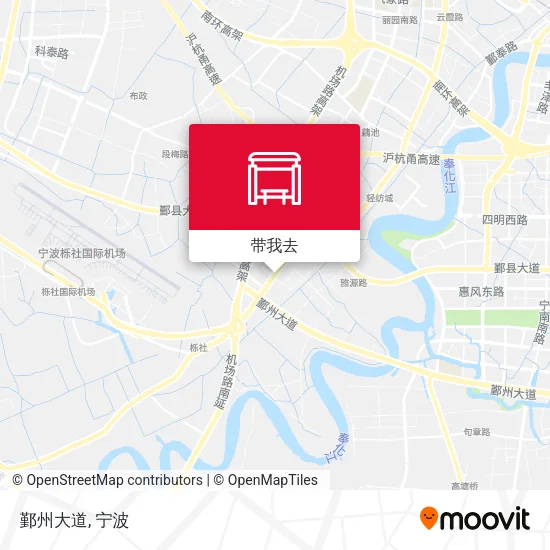 鄞州大道地图