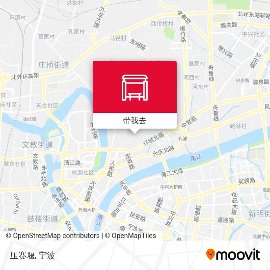 压赛堰地图
